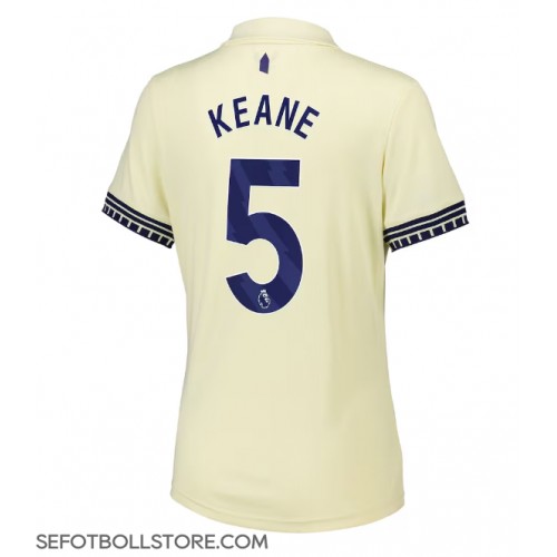 Everton Michael Keane #5 Replika Bortatröja Dam 2025-26 Kortärmad